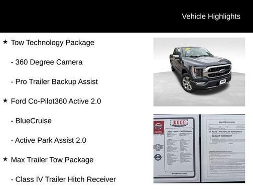 2022 Ford F-150 Platinum