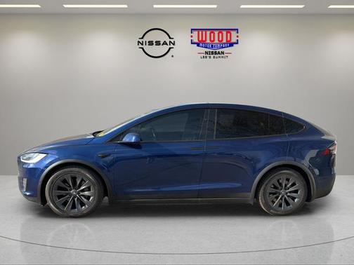 Blue 2019 Tesla Model X Long Range