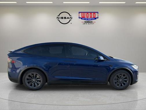 Blue 2019 Tesla Model X Long Range