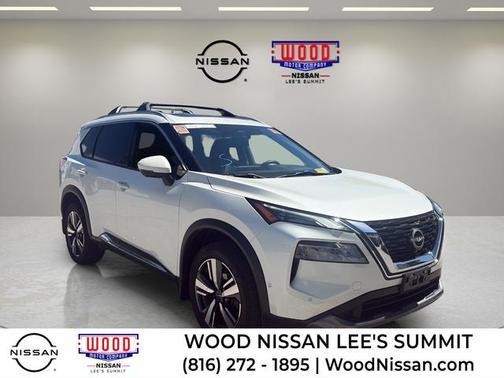 White 2023 Nissan Rogue SL