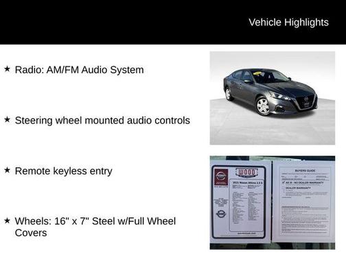 2021 Nissan Altima 2.5 S