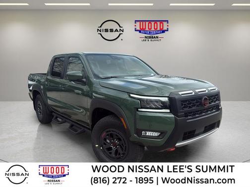 Green 2026 Nissan Frontier PRO-4X