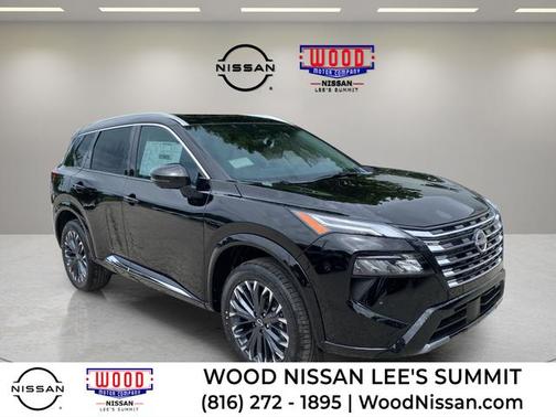 Black 2026 Nissan Rogue Platinum
