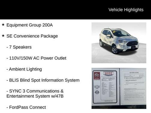 2019 Ford EcoSport SE