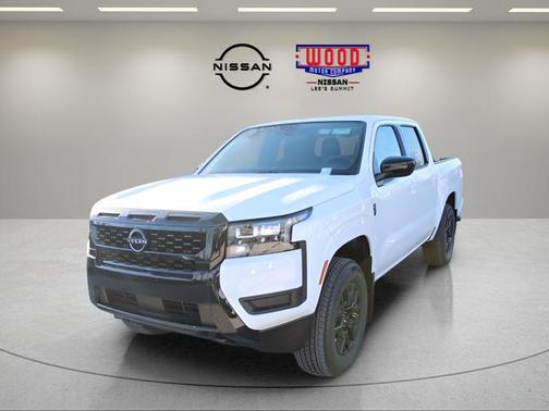 Glacier White 2026 Nissan Frontier SV