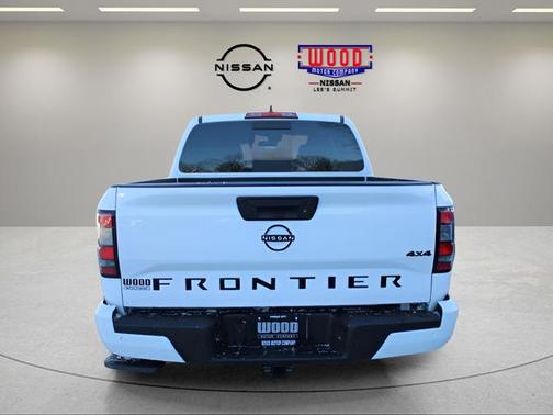 Glacier White 2026 Nissan Frontier SV