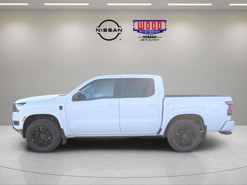 Glacier White 2026 Nissan Frontier SV