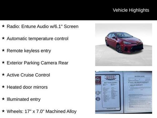 2017 Toyota Corolla L