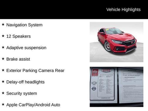 2019 Honda Civic Type R Touring