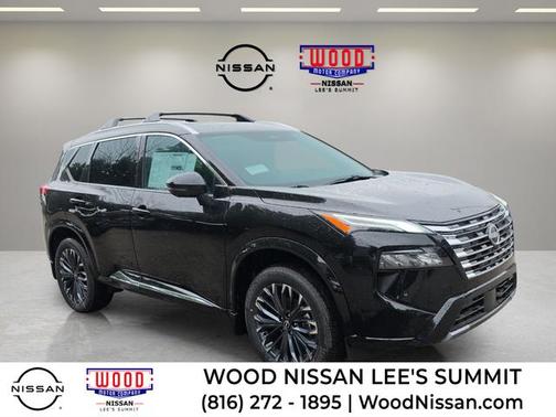 Black 2026 Nissan Rogue Platinum