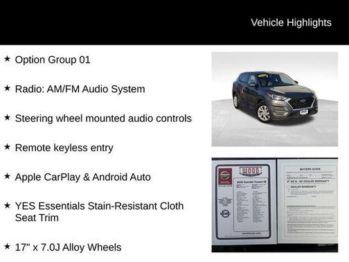 2020 Hyundai TUCSON SE