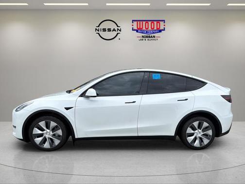 White 2021 Tesla Model Y Long Range