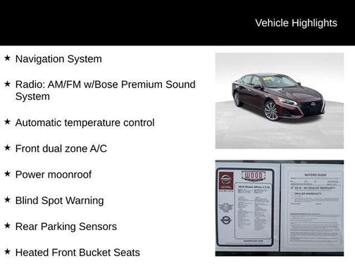 2024 Nissan Altima 2.5 SL
