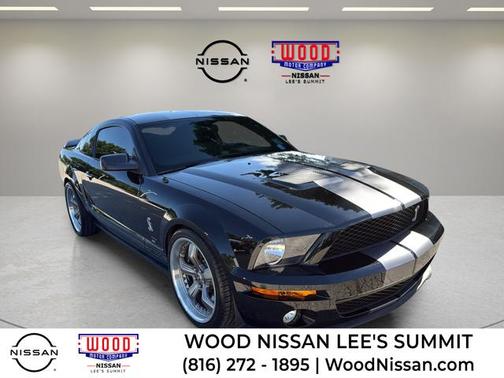 Ebony Clearcoat 2007 Ford Shelby GT500 Base