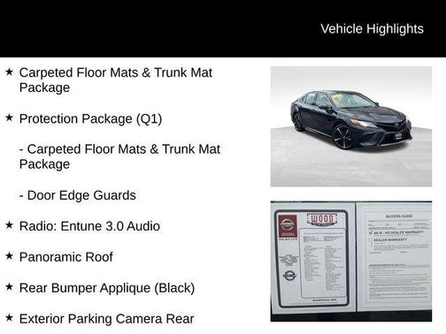 2018 Toyota Camry XSE