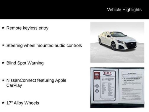 2024 Nissan Altima 2.5 SV