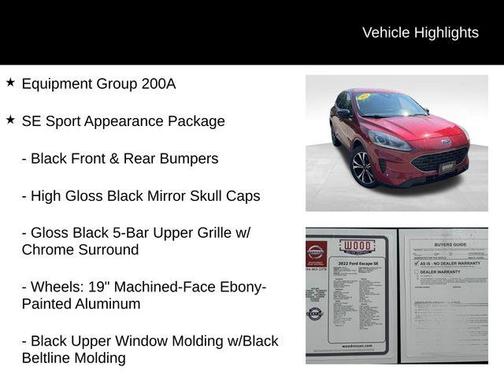 2022 Ford Escape SE