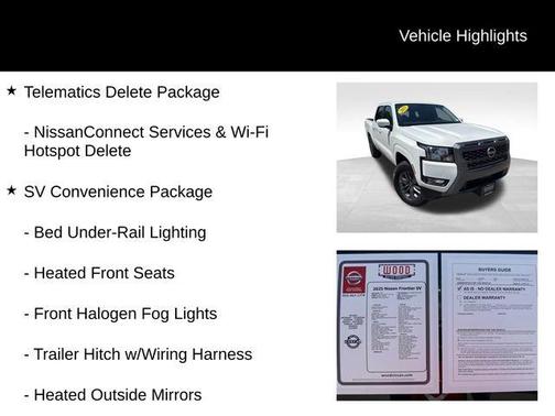 2025 Nissan Frontier SV