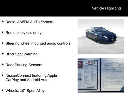 2023 Nissan Altima 2.5 SR