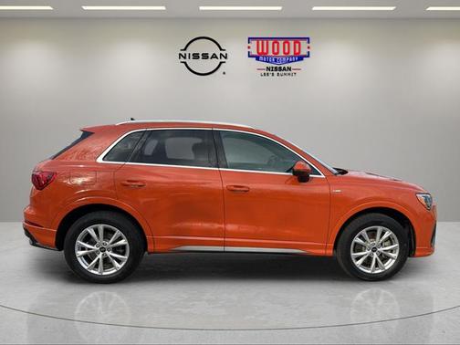 Pulse Orange 2022 Audi Q3 45 S line Premium