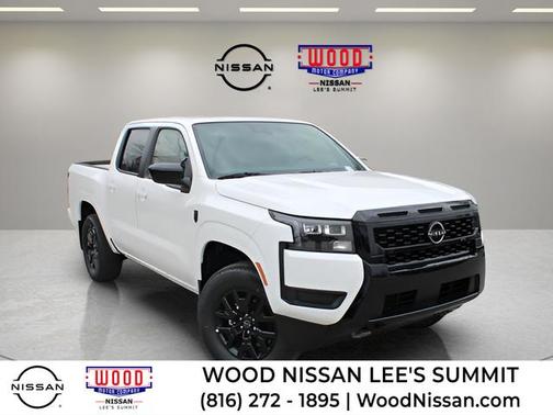 Glacier White 2026 Nissan Frontier SV