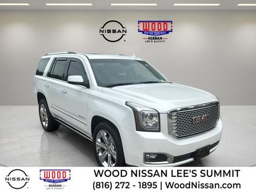 White Frost Tri-Coat 2017 GMC Yukon Denali