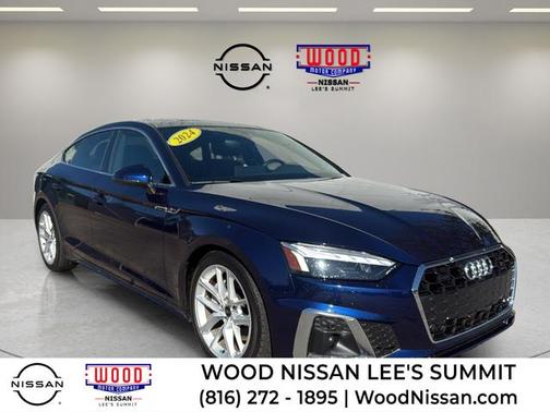 Navarra Blue Metallic 2024 Audi A5 Sportback 45 S line quattro Premium
