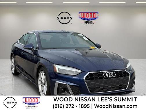 Navarra Blue Metallic 2024 Audi A5 Sportback 45 S line quattro Premium