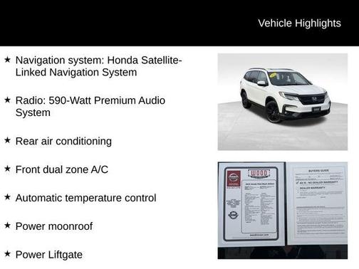 2022 Honda Pilot Black Edition