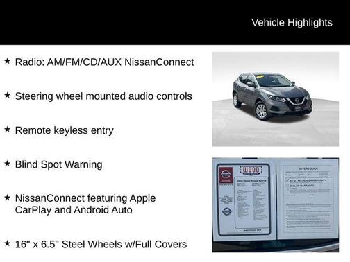 2020 Nissan Rogue Sport S