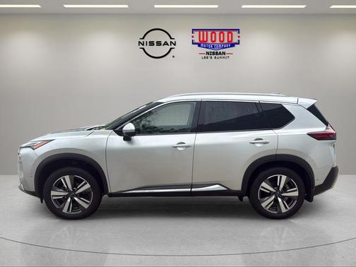 Brilliant Silver Metallic 2023 Nissan Rogue Platinum