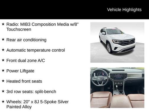 2022 Volkswagen Atlas 3.6L SE w/Technology
