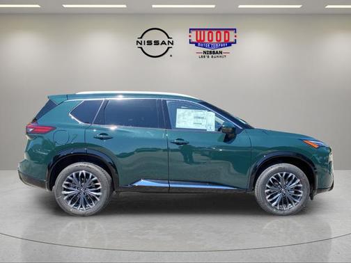 Obsidian Green 2026 Nissan Rogue Platinum