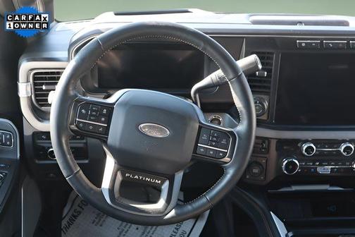 Star White 2024 Ford F-350 Platinum