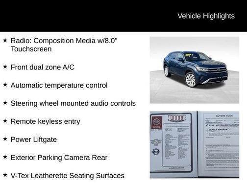 2020 Volkswagen Atlas Cross Sport 3.6L V6 SE w/Technology