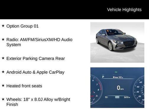 2021 Genesis G70 2.0T