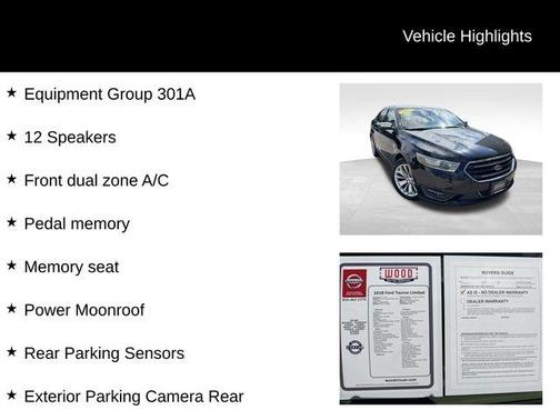 2018 Ford Taurus Limited