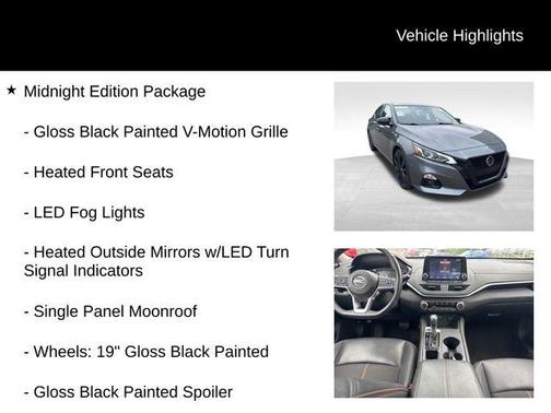 2022 Nissan Altima 2.5 SR