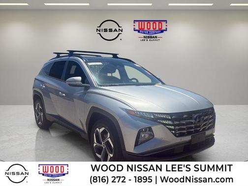 Shimmering Silver 2022 Hyundai TUCSON Limited