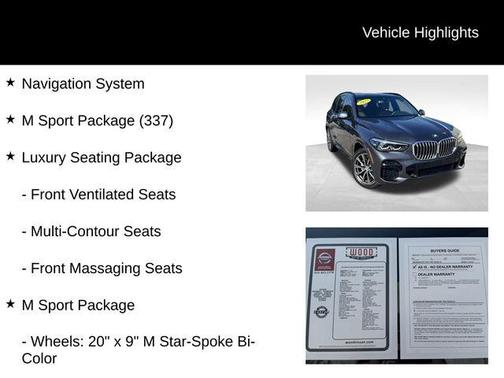 2022 BMW X5 sDrive40i