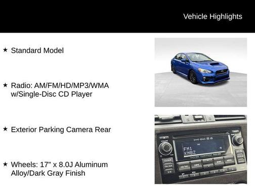 2015 Subaru WRX Base