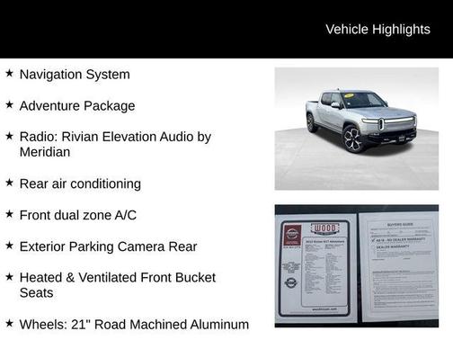2022 Rivian R1T Adventure Package