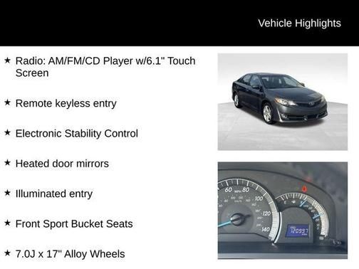 2012 Toyota Camry SE