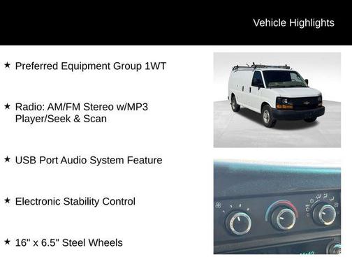 2017 Chevrolet Express 2500 Work Van
