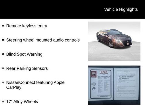 2024 Nissan Altima 2.5 SV