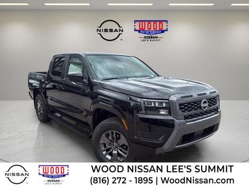 Black 2026 Nissan Frontier SV