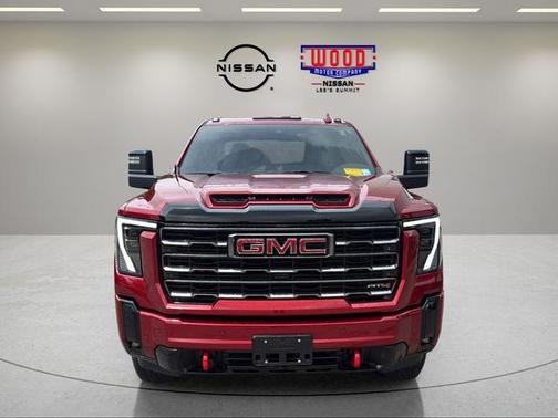 Volcanic Red 2025 GMC Sierra 2500 AT4