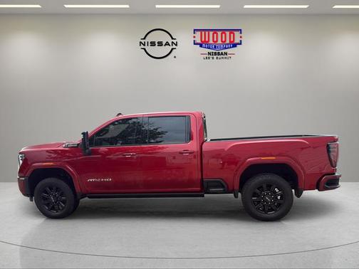 Volcanic Red 2025 GMC Sierra 2500 AT4