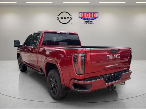 Volcanic Red 2025 GMC Sierra 2500 AT4
