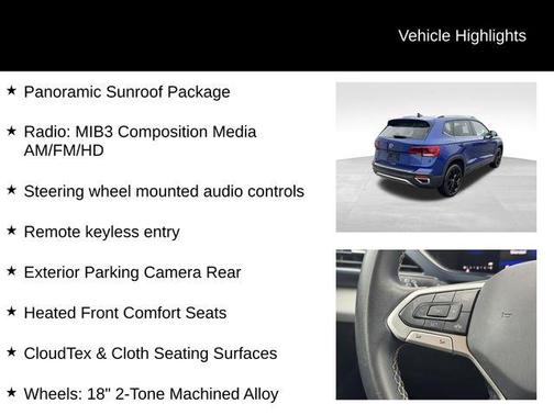 2022 Volkswagen Taos 1.5T SE